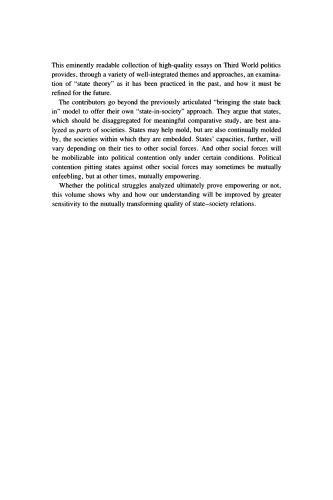 ﻿قدرت دولتی و نیروهای اجتماعی: سلطه و تحول در جهان سوم