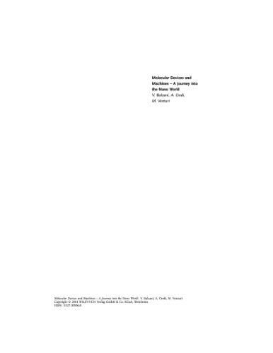 دستگاه ها و دستگاه های مولکولی - سفری به دنیای نانو