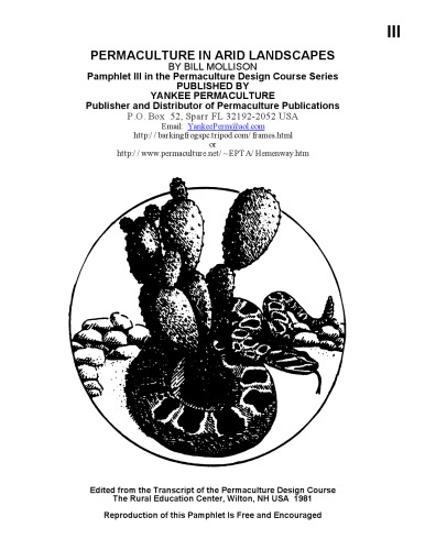 ﻿پرماکالچر در مناظر خشک