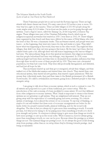 ﻿جزایر سلیمان در اقیانوس آرام جنوبی (زیاد زندگی در یک مکان)