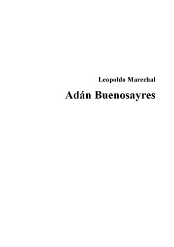 ﻿آدام بوئنوس آیرس