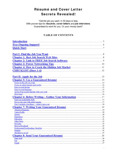 ﻿اسرار رزومه و نامه پوششی فاش شد!