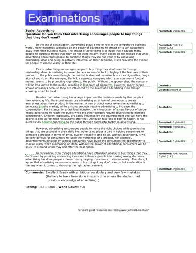 ﻿پاسخ نوشتن آیلتس