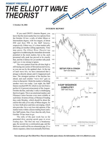 مقالات از مجله نظریه پرداز الیوت موج