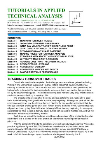 ﻿آموزش های داریل گوپی در تجزیه و تحلیل فنی کاربردی
