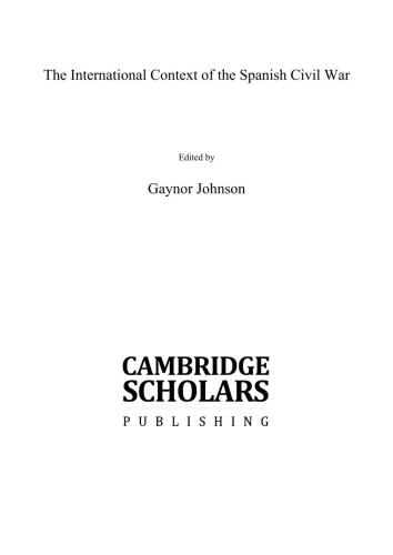 ﻿زمینه بین المللی جنگ داخلی اسپانیا