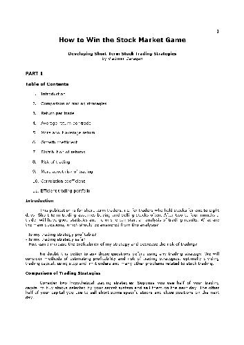 نحوه برنده شدن در بازی بازار سهام