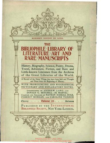 ﻿کتابخانه کتاب دوستی ادبیات، هنر و دست نوشته های نادر. جلد 20