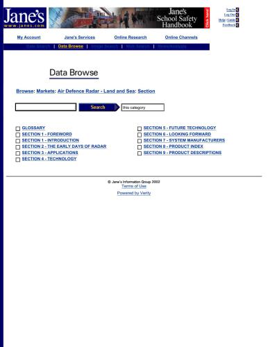﻿رادار دفاع هوایی جین - زمین و دریا