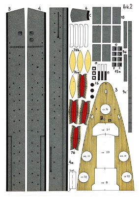 ﻿Battleship HMS Rodney توسط Maly modelarz