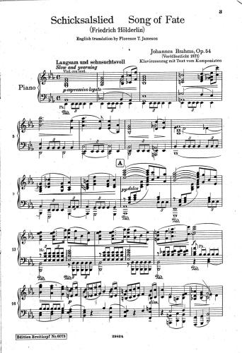 ﻿Schicksalslied، Op. 54