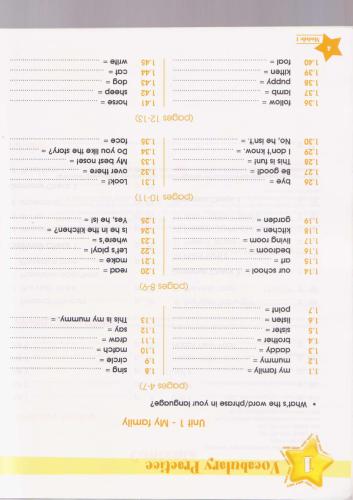 ﻿Fairyland 2 واژگان و دستور زبان