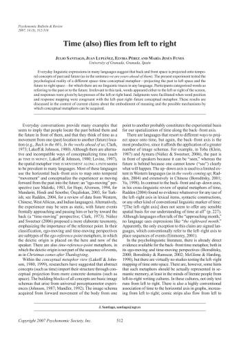 ﻿زمان (همچنین) از چپ به راست پرواز می کند