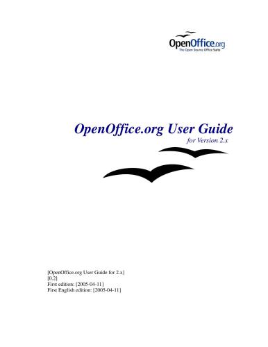 ﻿رودریک. راهنمای کاربر OpenOffice.org برای نسخه 2.x