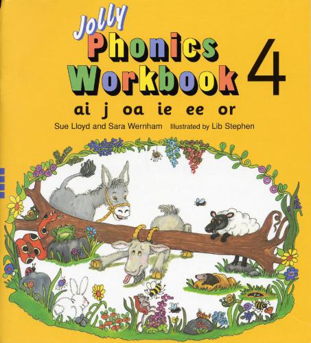 ﻿کتاب کار Jolly Phonics 4