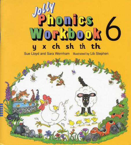 ﻿کتاب کار Jolly Phonics 6