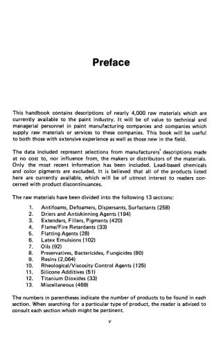 ﻿کتابچه راهنمای مواد اولیه رنگ