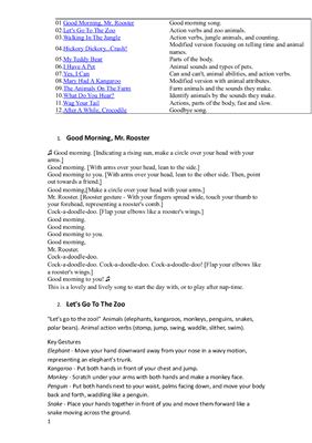 ﻿آهنگ های فوق العاده ساده حیوانات. متن ها