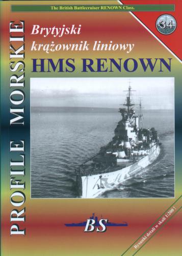﻿Sea Profiles 034. British Battlecruiser Hms Renown