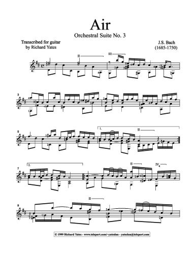 ﻿BWV 1068، هوا، سوئیت ارکسترال شماره 3