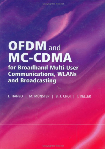 OFDM و MC-CDMA برای ارتباطات پهن باند چند کاربره ، WLAN و پخش