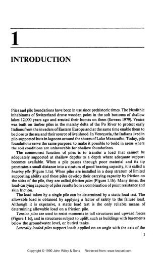 ﻿پایه های شمع در تمرین مهندسی