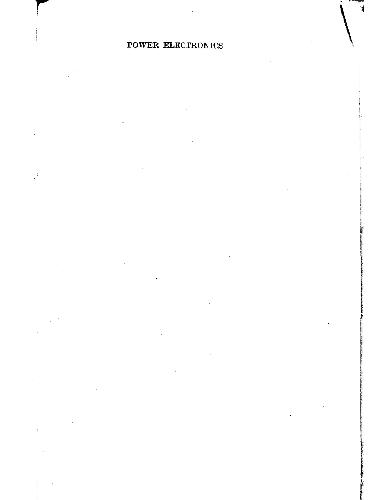 الکترونیک قدرت