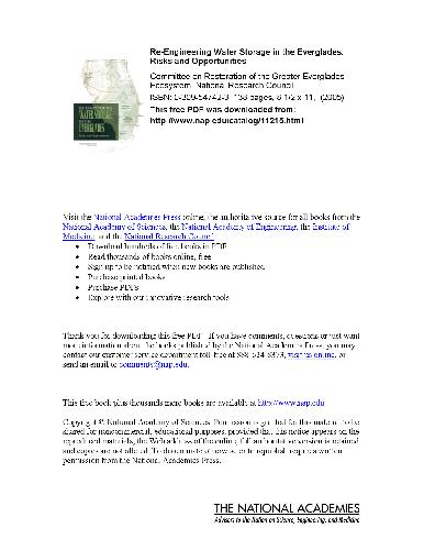 مهندسی مجدد ذخیره آب در Everglades