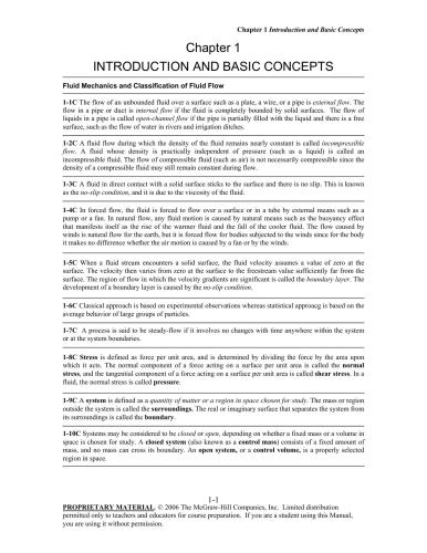 راهنمای راه حل های مکانیک سیالات CENgel