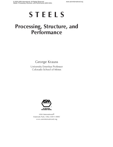﻿ساختار و عملکرد پردازش فولادها