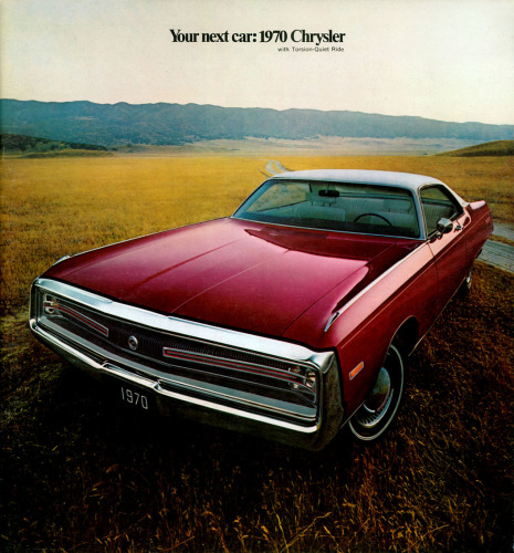 ﻿شرکت کرایسلر موتورز ماشین بعدی شما: کرایسلر 1970