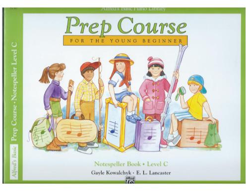 ﻿یادداشت‌نویس دوره مقدماتی پیانو آلفرد. کتاب ج