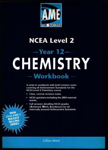﻿کتاب کار شیمی AME سال 12. NCEA سطح 2