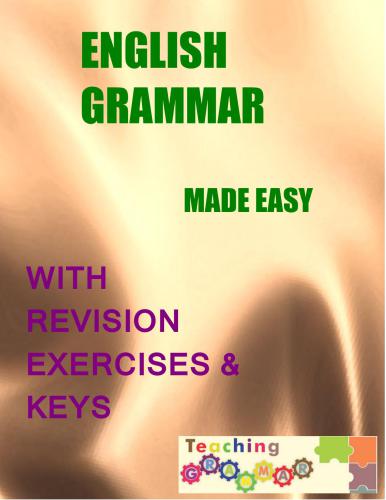﻿گرامر انگلیسی با تمرینات و کلیدهای بازبینی آسان شده است