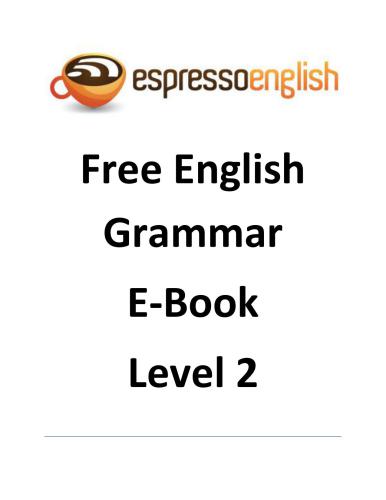Grammar کتاب الکترونیکی رایگان - سطح 2