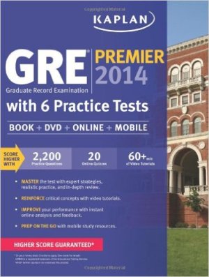 ﻿Kaplan GRE Premier 2014 با 6 تست تمرینی