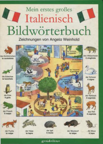 ﻿ایتالیایی. اولین فرهنگ لغت تصویر بزرگ من