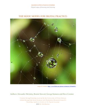 ﻿دوره های آنلاین آزاد گسترده: مدل MOOC برای تمرین دیجیتال