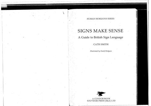 ﻿نشانه‌ها معنا پیدا می‌کنند: راهنمای زبان اشاره بریتانیا