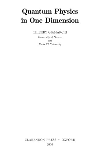 ﻿فیزیک کوانتوم در یک بعد