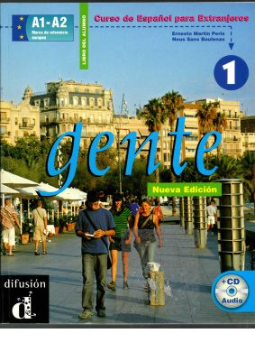 ﻿مردم 1. ویرایش جدید. دوره اسپانیایی برای خارجی ها. کتاب دانش اموز