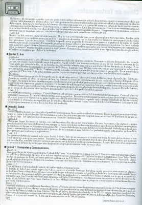 آماده سازی دیپلم عمومی زبان خارجی اسپانیا. واحد 6-10