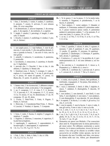 کلید از Exercisebook New Italian Project 3