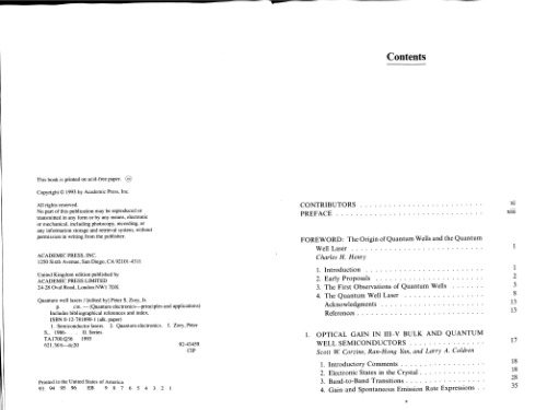 لیزرهای چاه کوانتومی