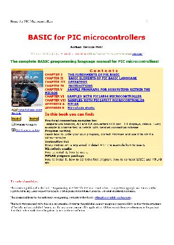 پایه ای برای میکروکنترلرهای PIC