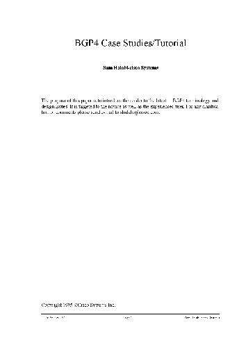 BGP-Case-مطالعات