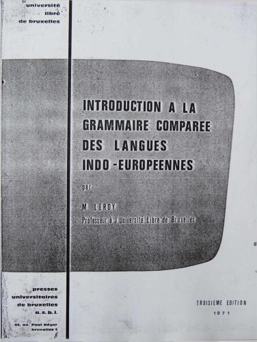 ﻿مقدمه ای بر دستور زبان تطبیقی ​​زبان های هند و اروپایی