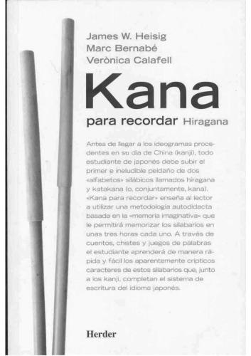 ﻿Kana para recordar I. Hiragana