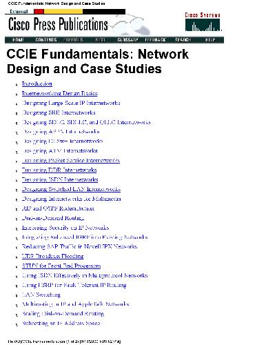 CCIE Fundamentals Design Network and Case Case