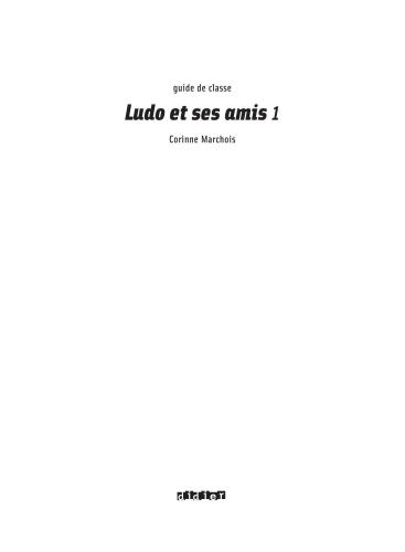 لودو و دوستانش 1. راهنمای کلاس